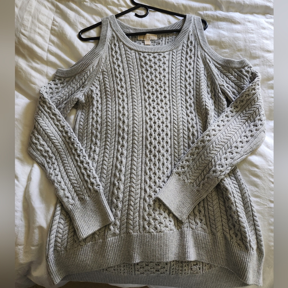 Michael Kors Cold Shoulder Sweater